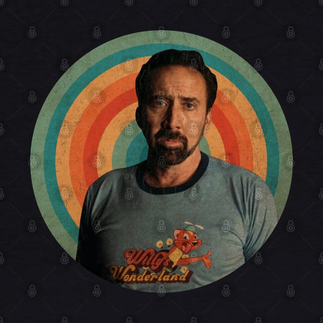 Nicolas Cage Retro Vintage by TuoTuo.id